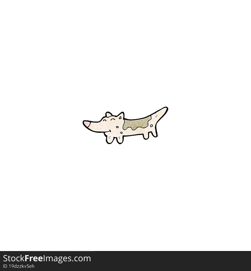 Cartoon Little Dog