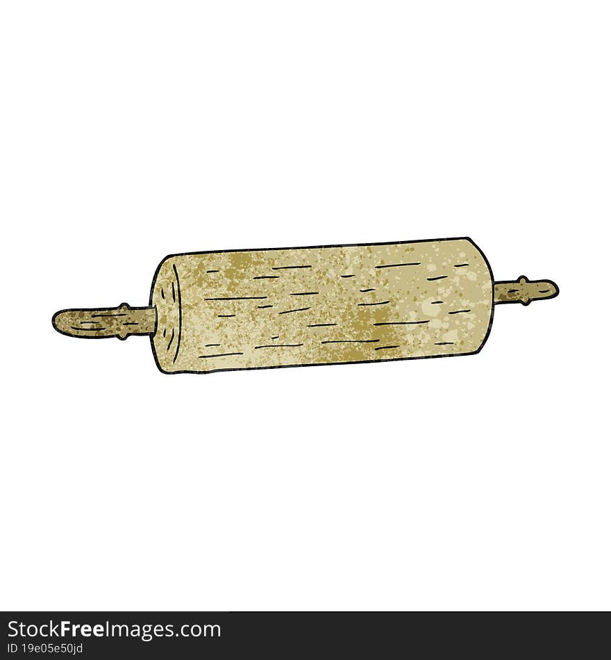 Textured Cartoon Rolling Pin