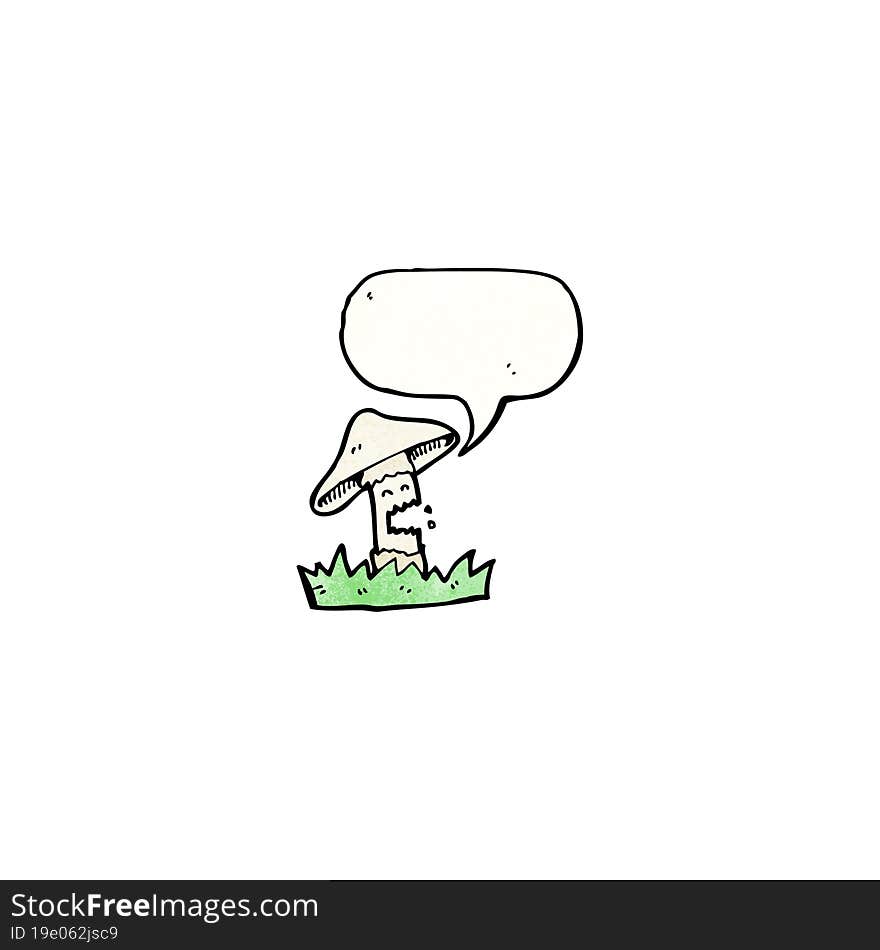 cartoon mushroom