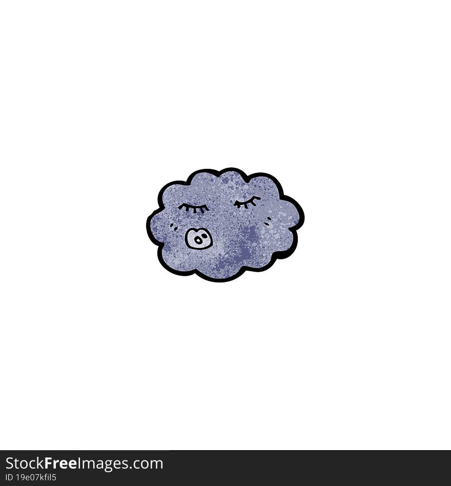 Cartoon Rain Cloud