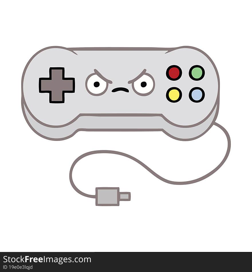 Cute Cartoon Game Controller