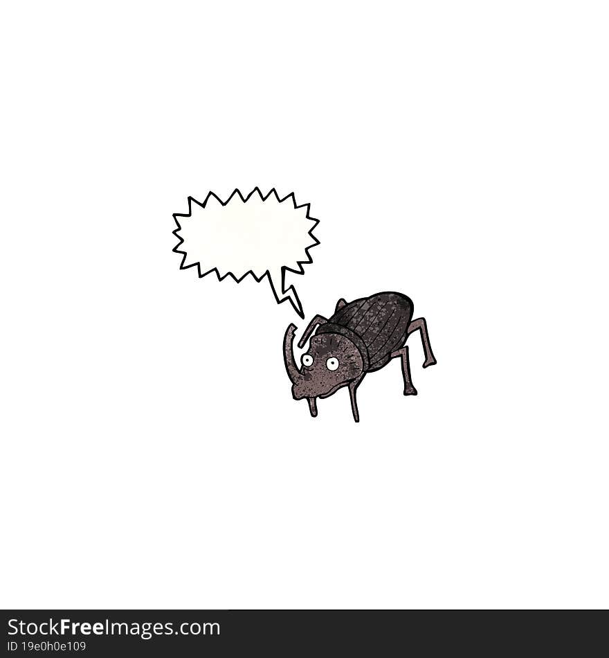 cartoon beetle