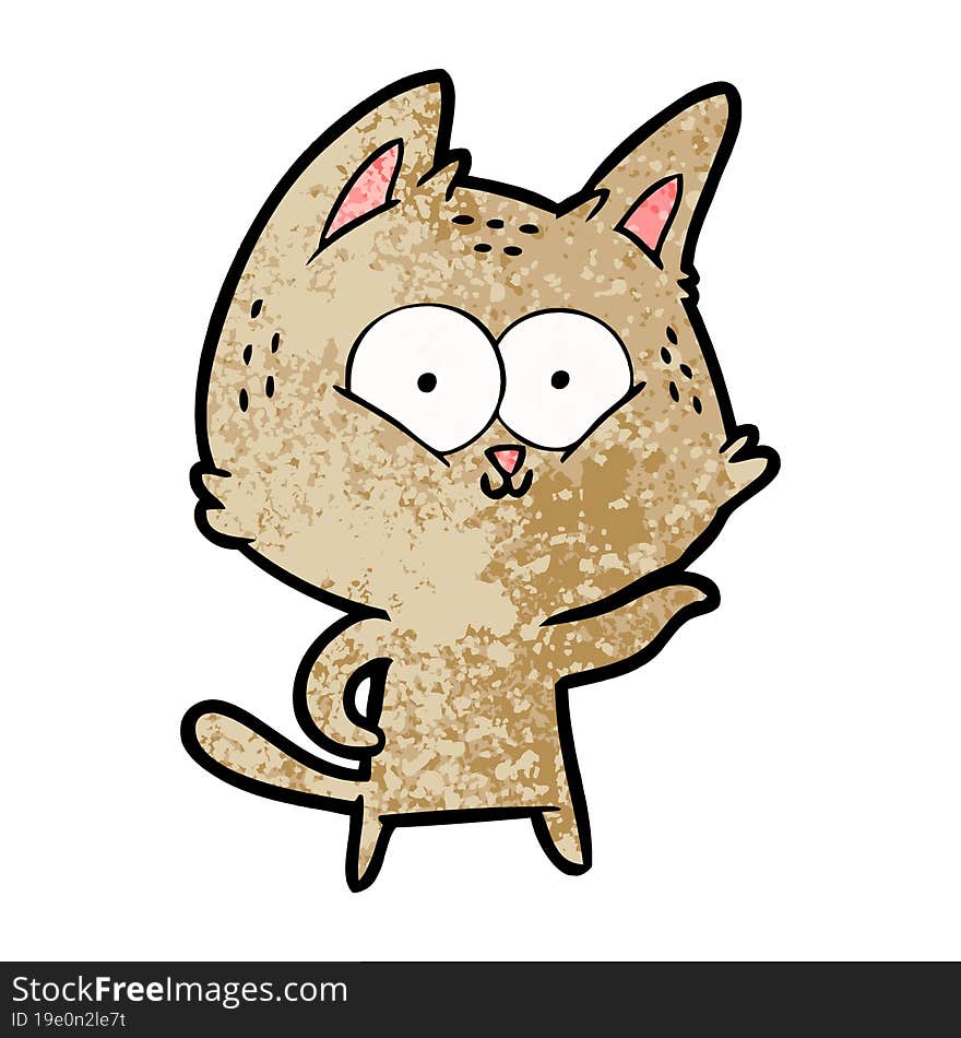 cartoon cat. cartoon cat