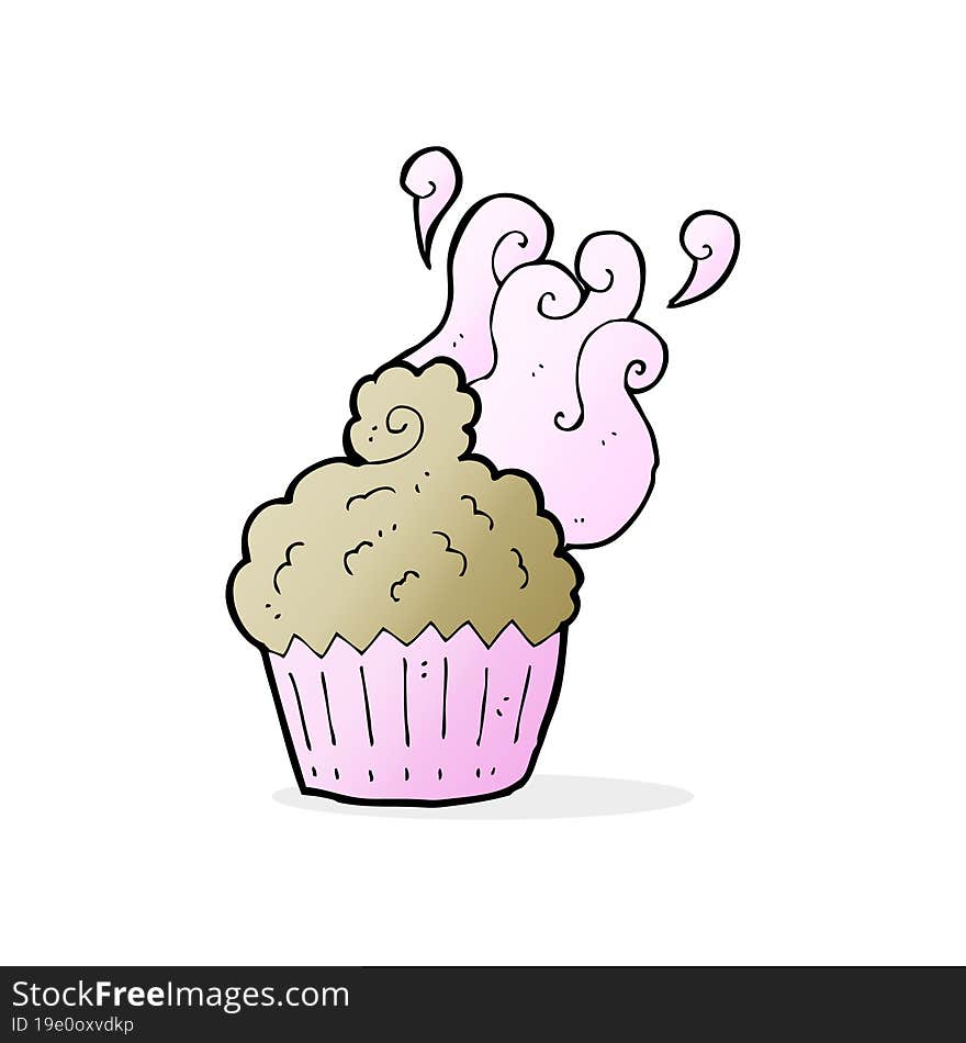 cartoon cupcake