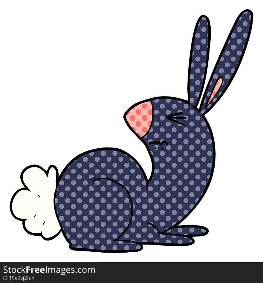 cartoon annoyed rabbit. cartoon annoyed rabbit