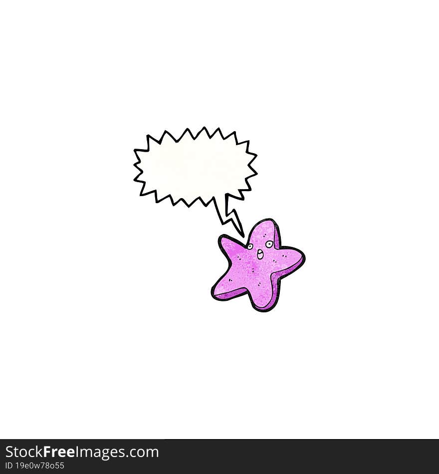 cartoon starfish