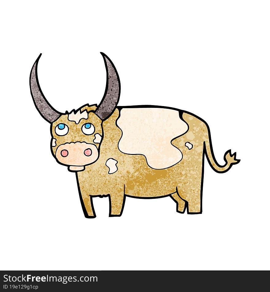 cartoon cow