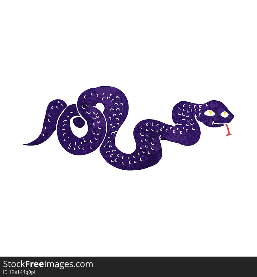 cartoon snake