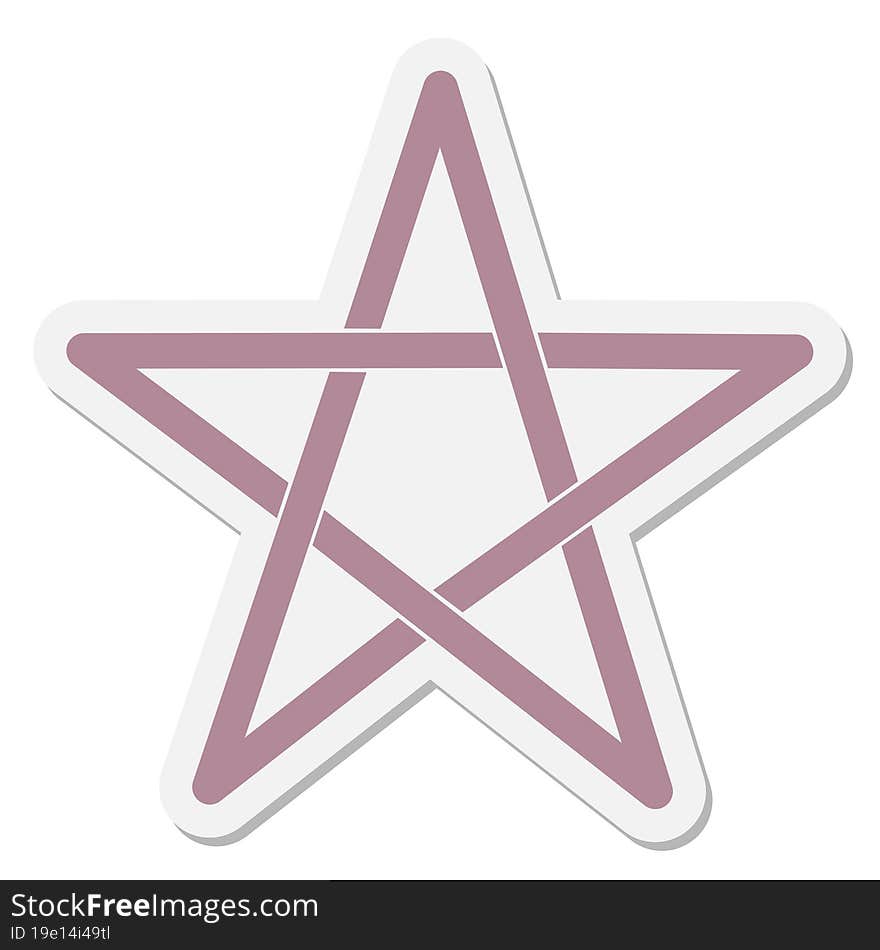 Pentagram Sticker