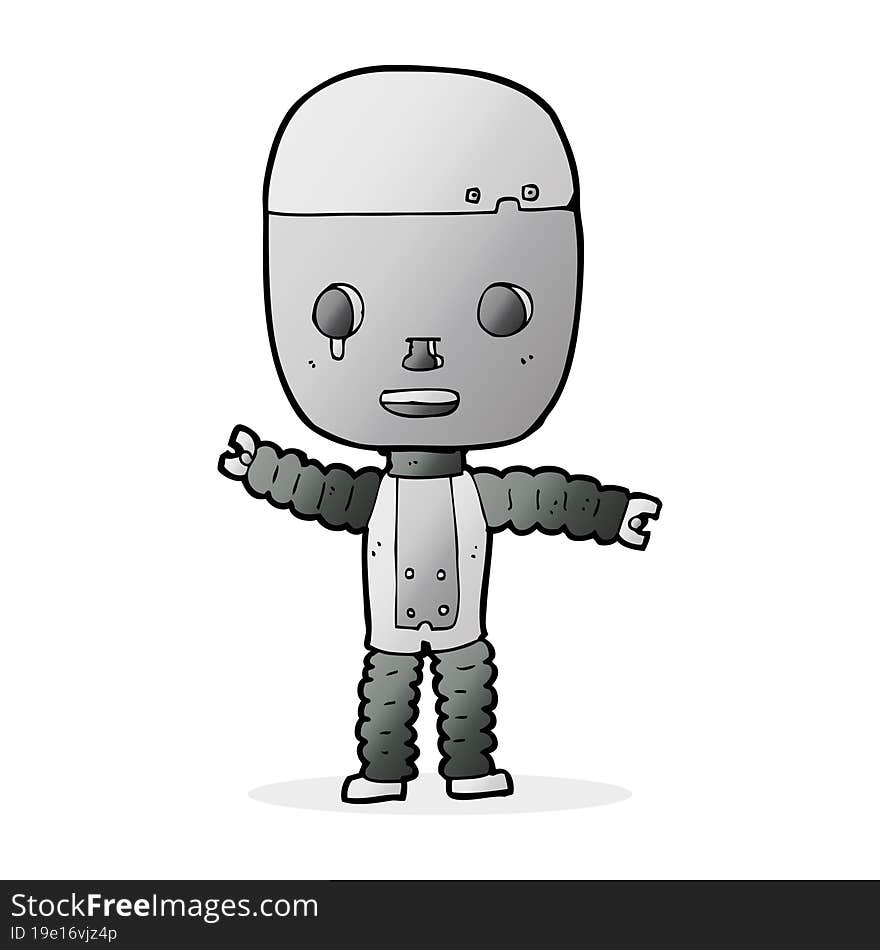 Cartoon Robot