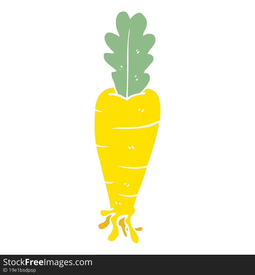 cartoon doodle carrot