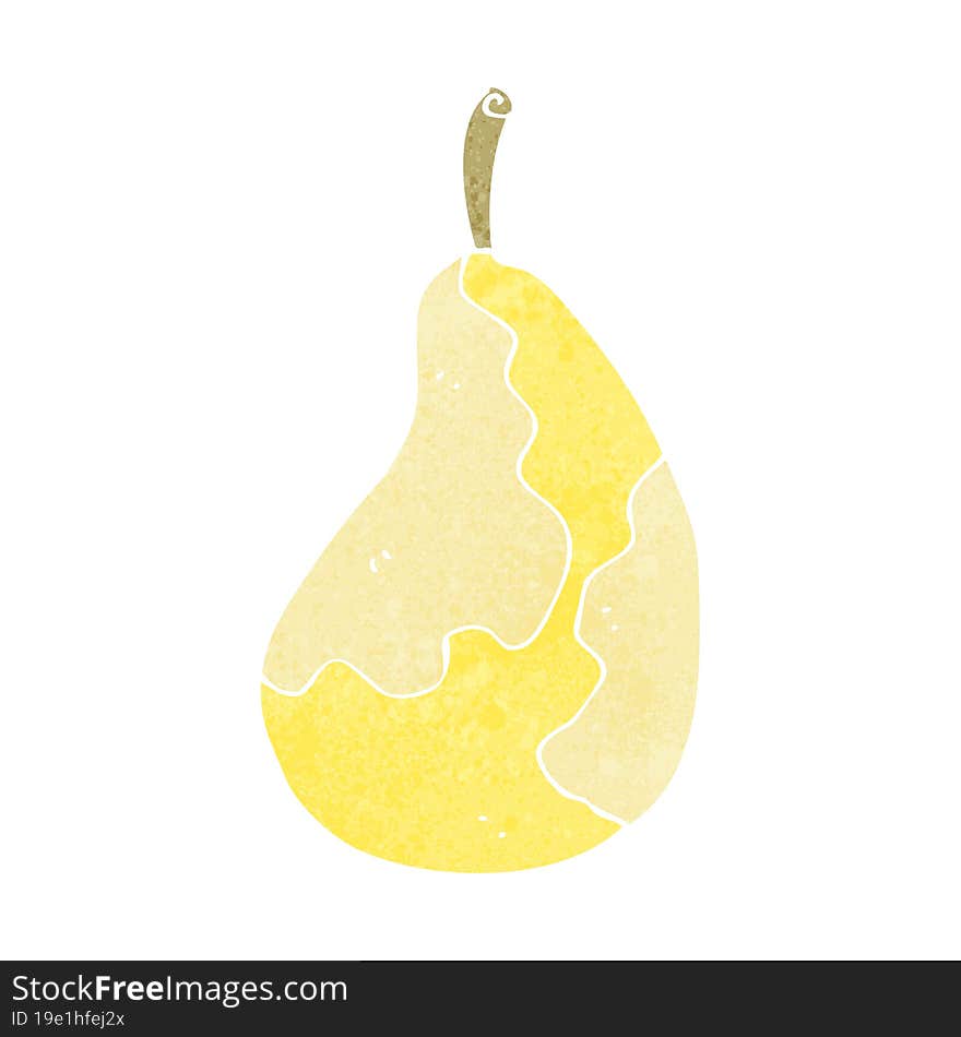 cartoon pear