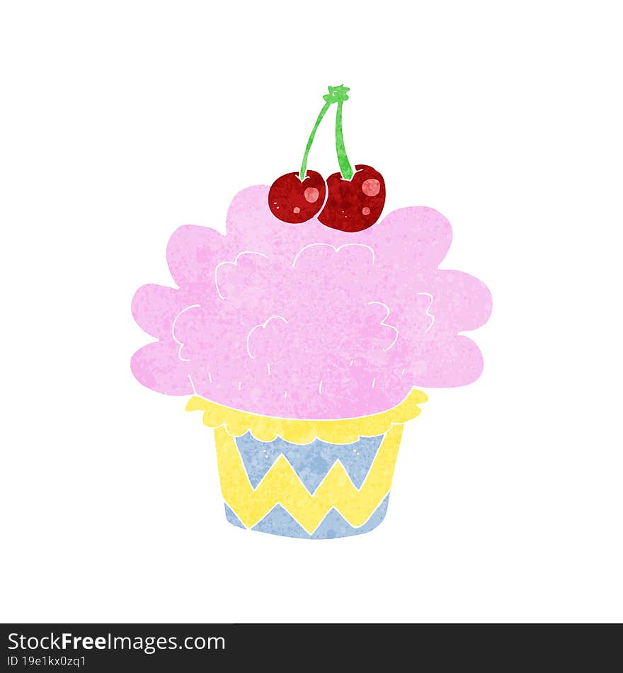 cartoon cupcake