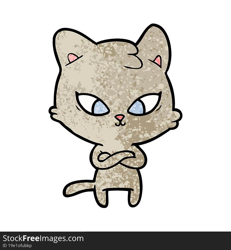 cute cartoon cat. cute cartoon cat