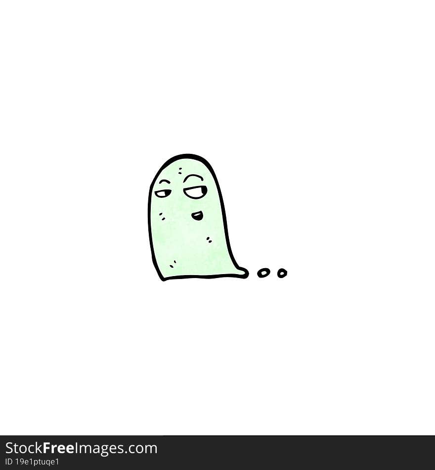 cartoon ghost