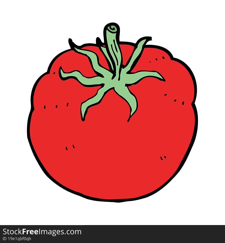 cartoon tomato