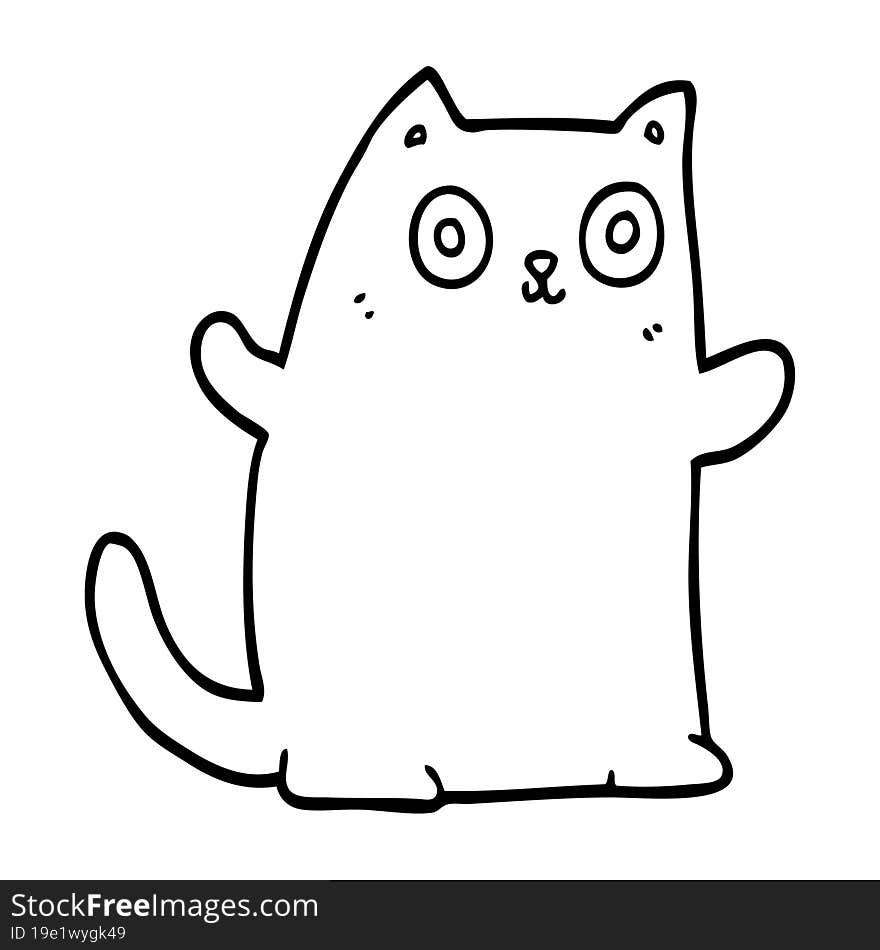 cartoon cat