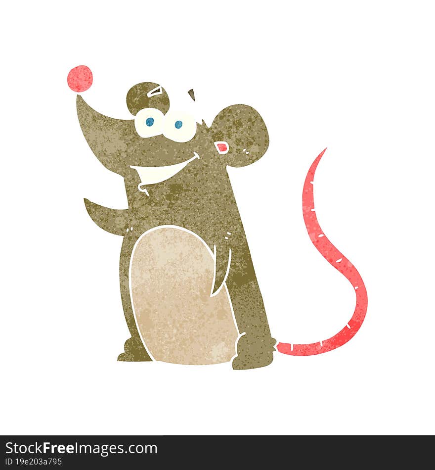 Retro Cartoon Mouse