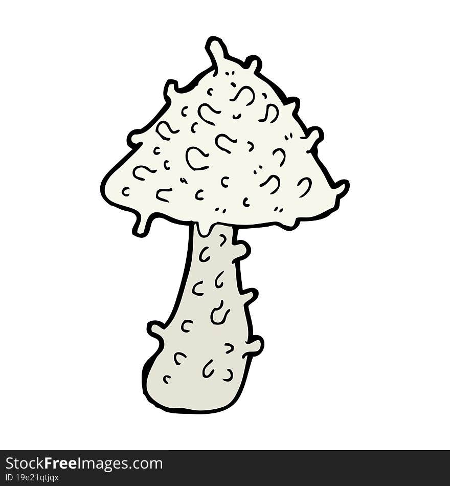 cartoon mushroom