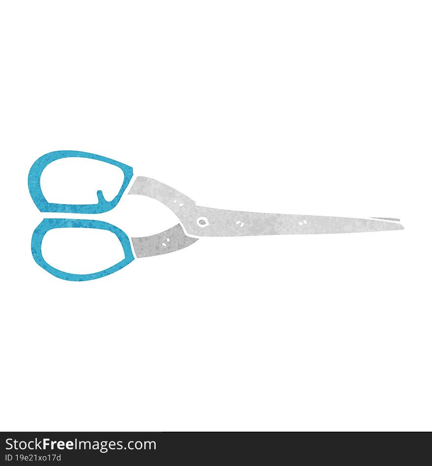 cartoon scissors