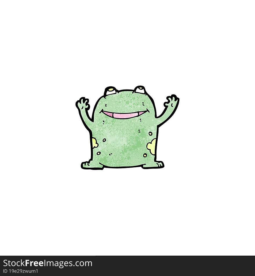 cartoon frog