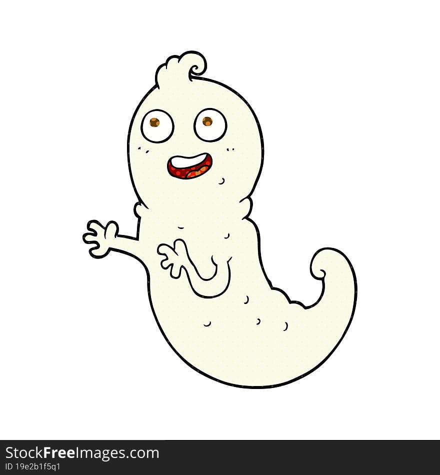 cartoon ghost