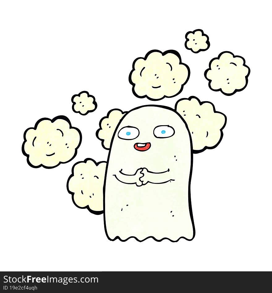 cartoon ghost