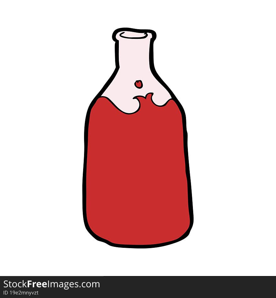 Cartoon Bottle