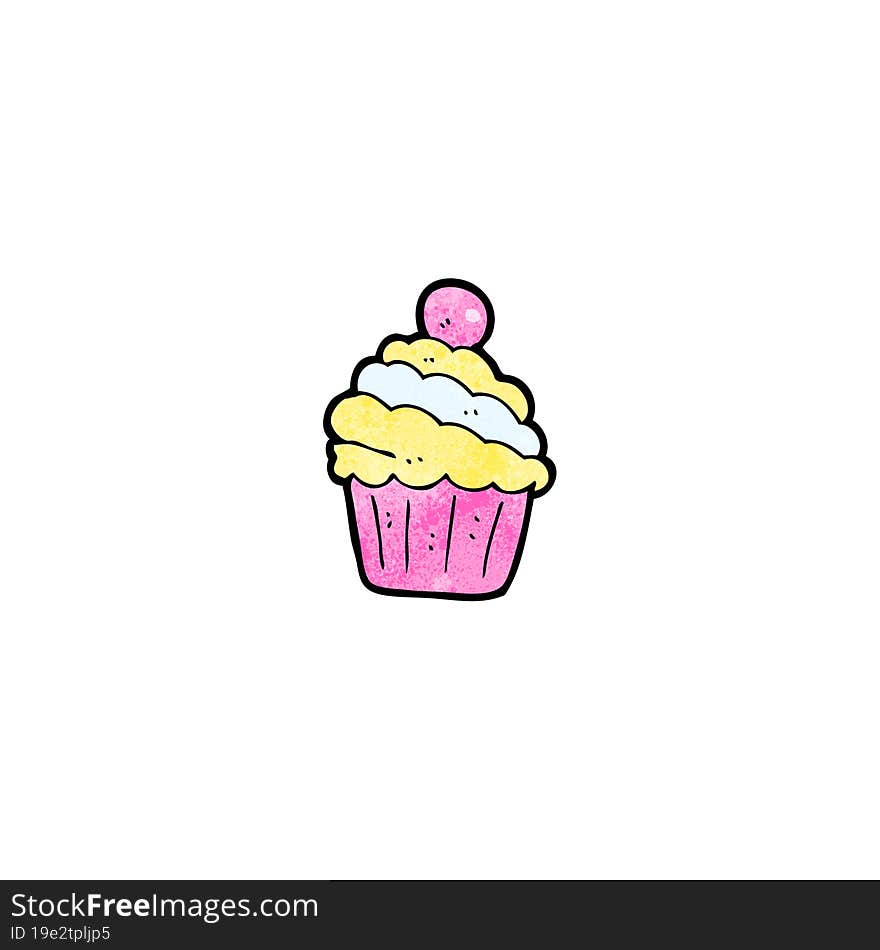 Cartoon Cupcake