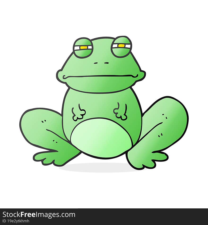 cartoon frog