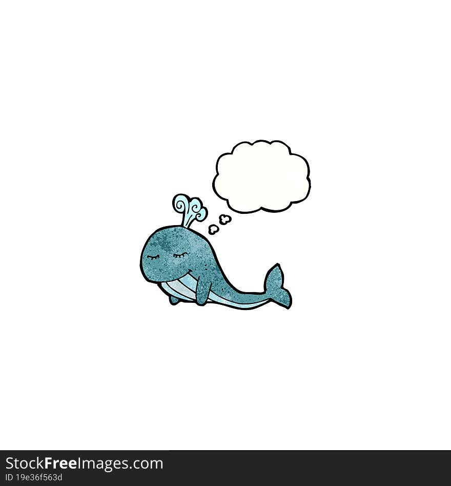 cartoon whale