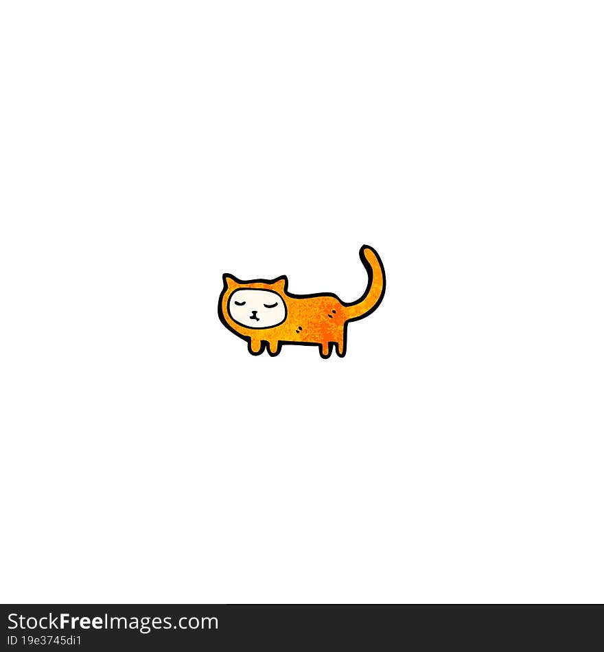 funny cartoon cat