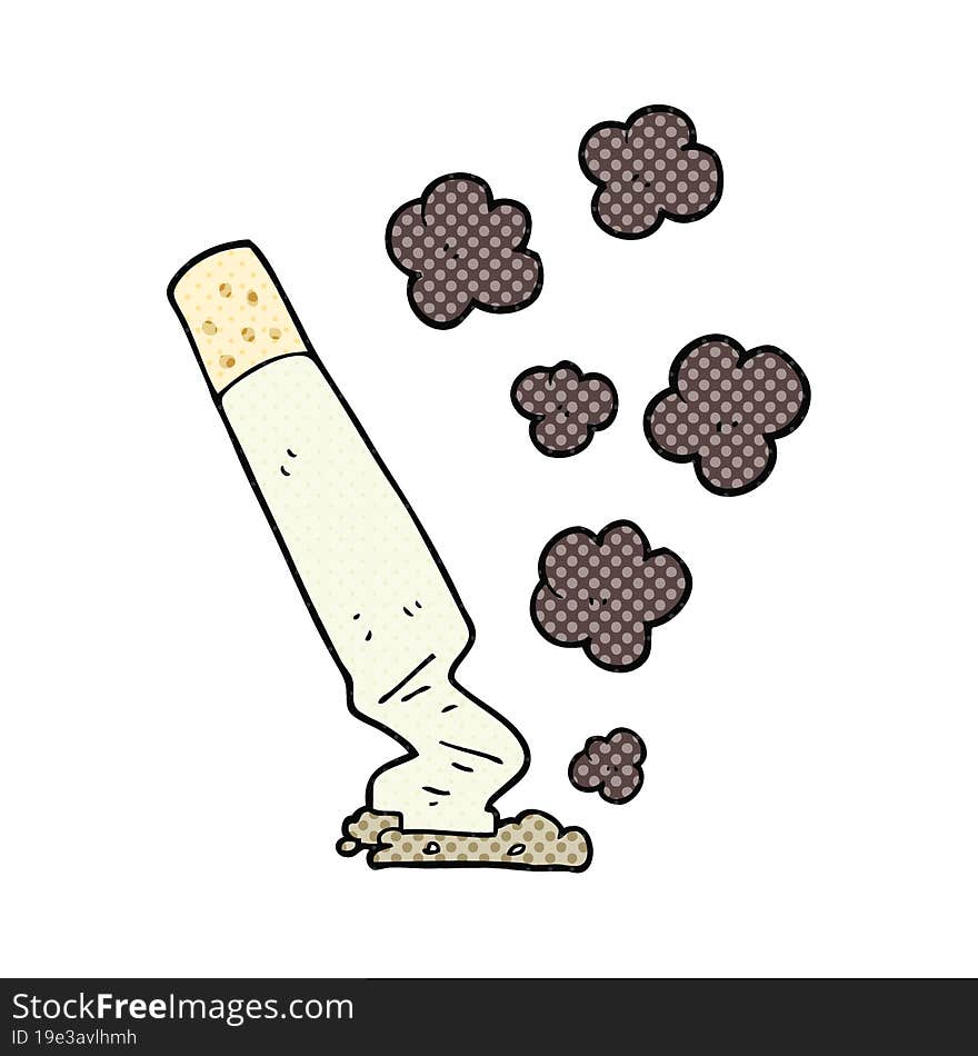 Cartoon Cigarette