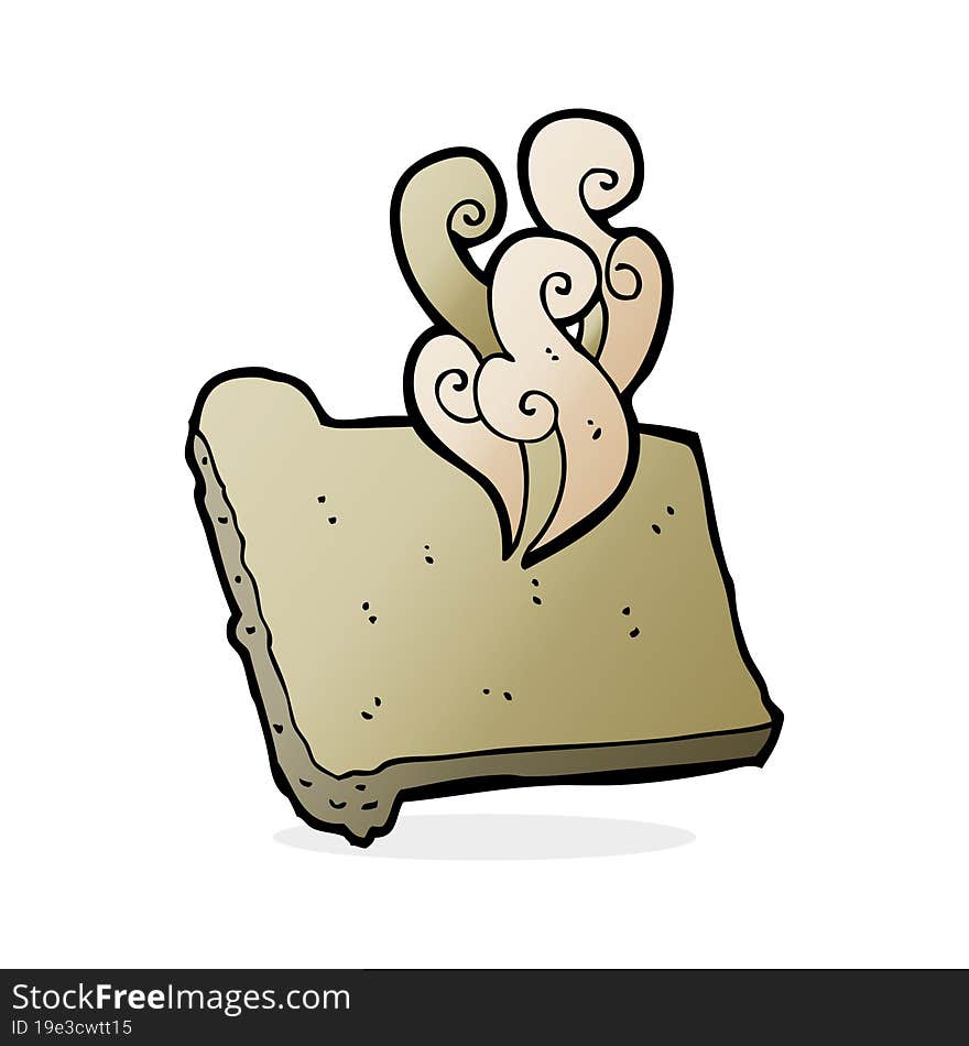 Cartoon Hot Toast