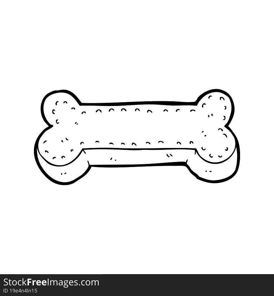 Cartoon Dog Biscuit