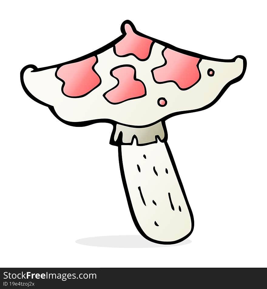 Cartoon Toadstool