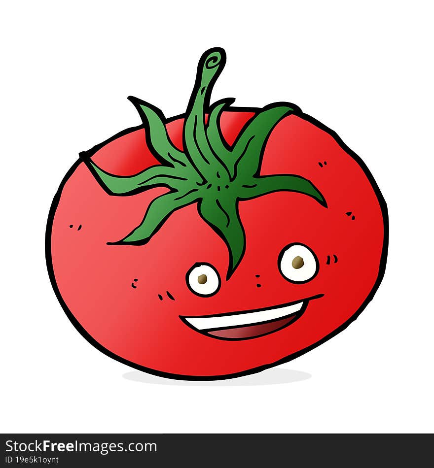 Cartoon Tomato