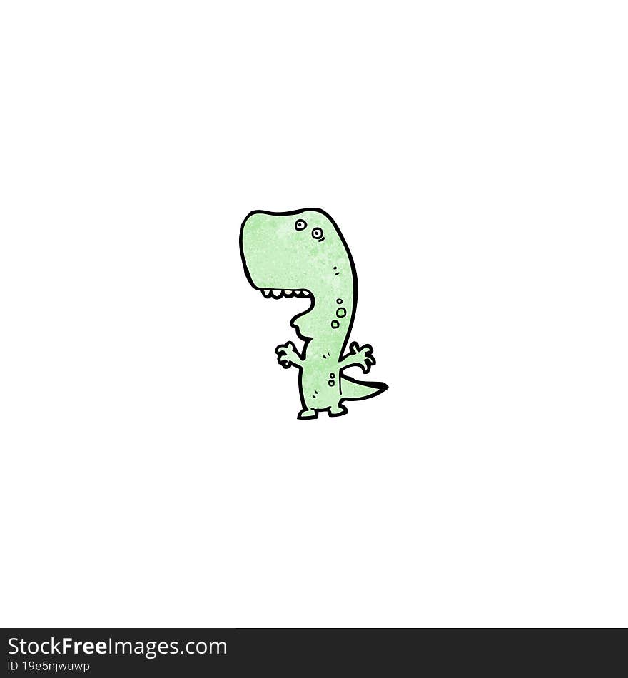 cartoon dinosaur