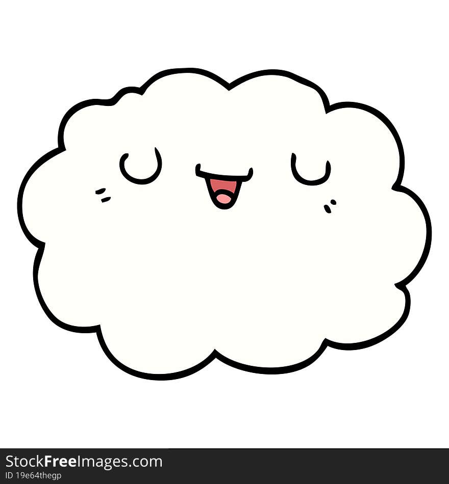 cartoon cloud