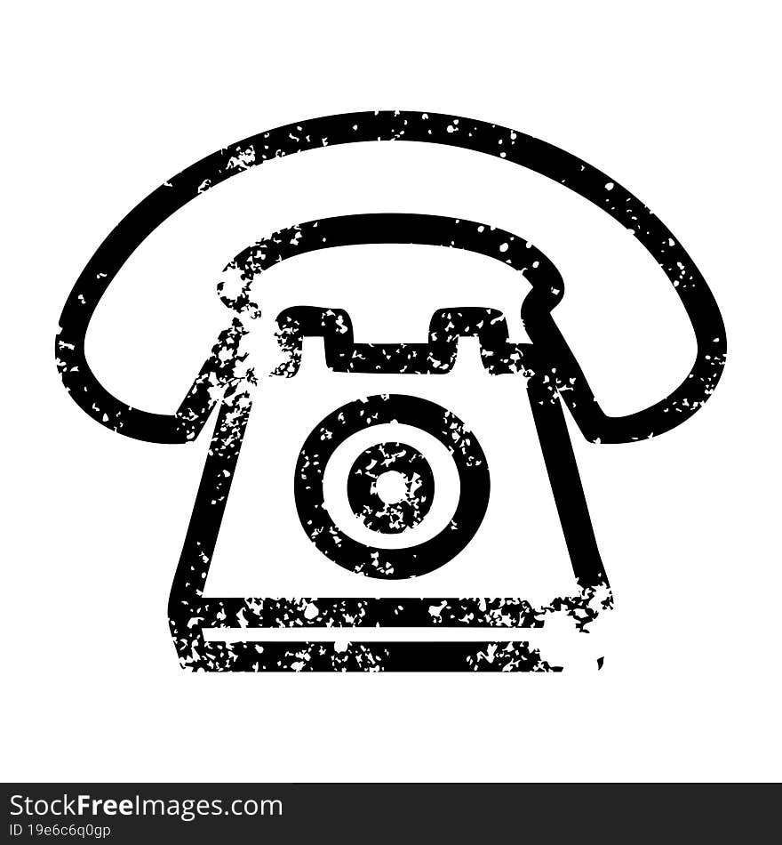 Old Telephone Icon