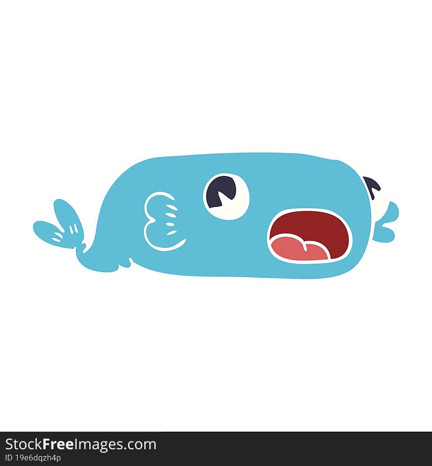 cartoon doodle of a fish