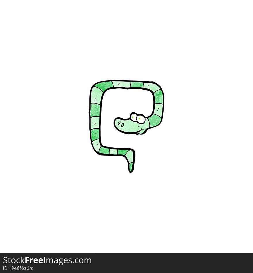 funny cartoon snake