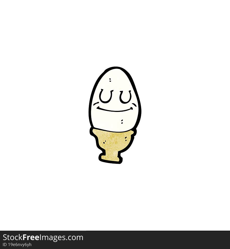 egg cartoon character