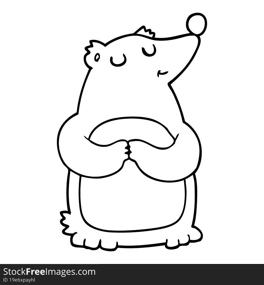 cartoon bear