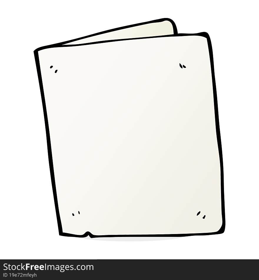 Cartoon Folded Card