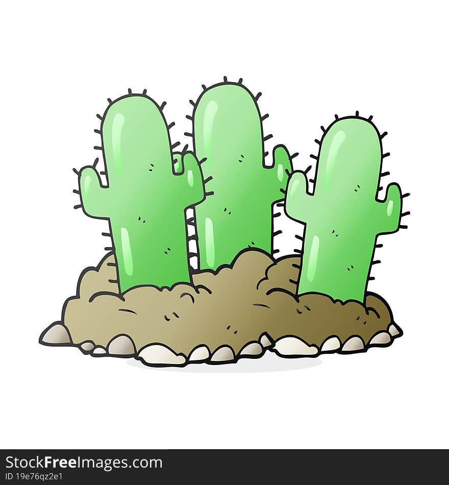 cartoon cactus