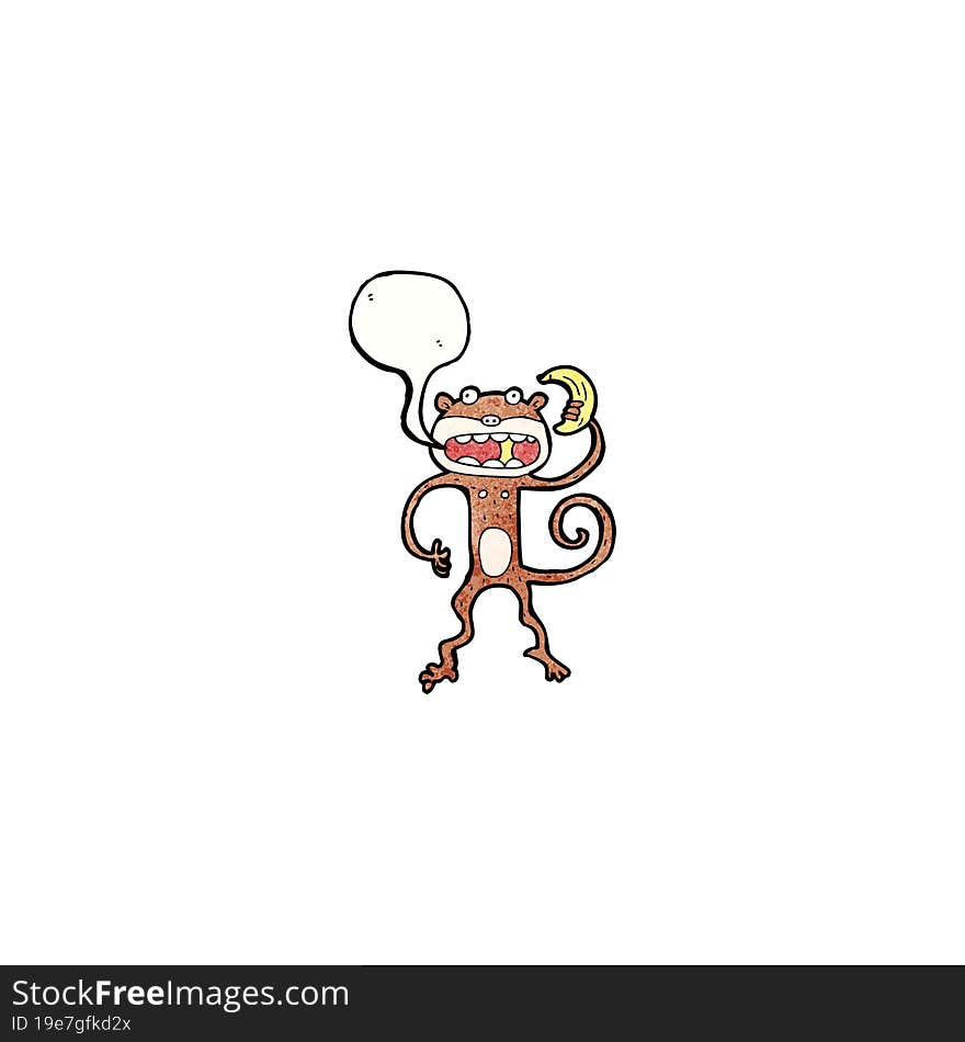 cartoon monkey