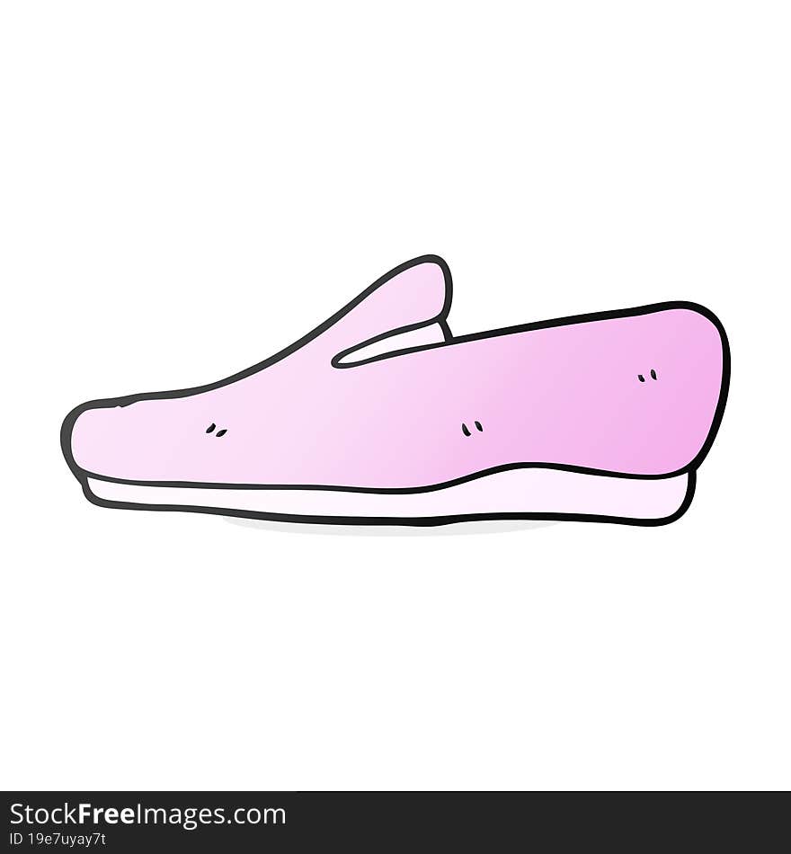 cartoon slipper