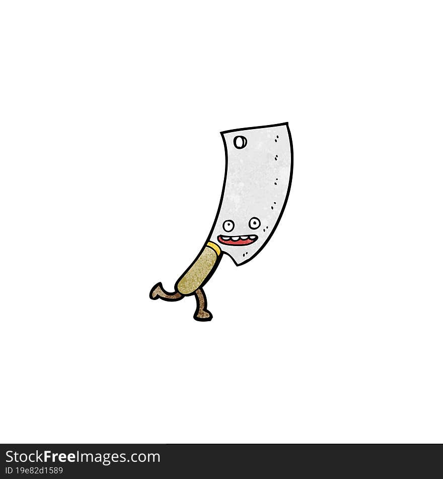 cartoon meat cleaver