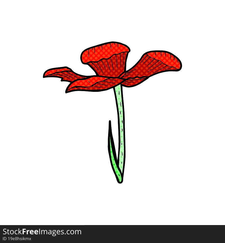 Cartoon Flower